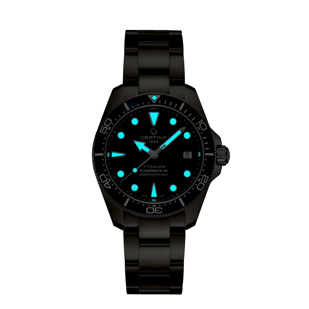 DS Action Diver 38mm Titanium