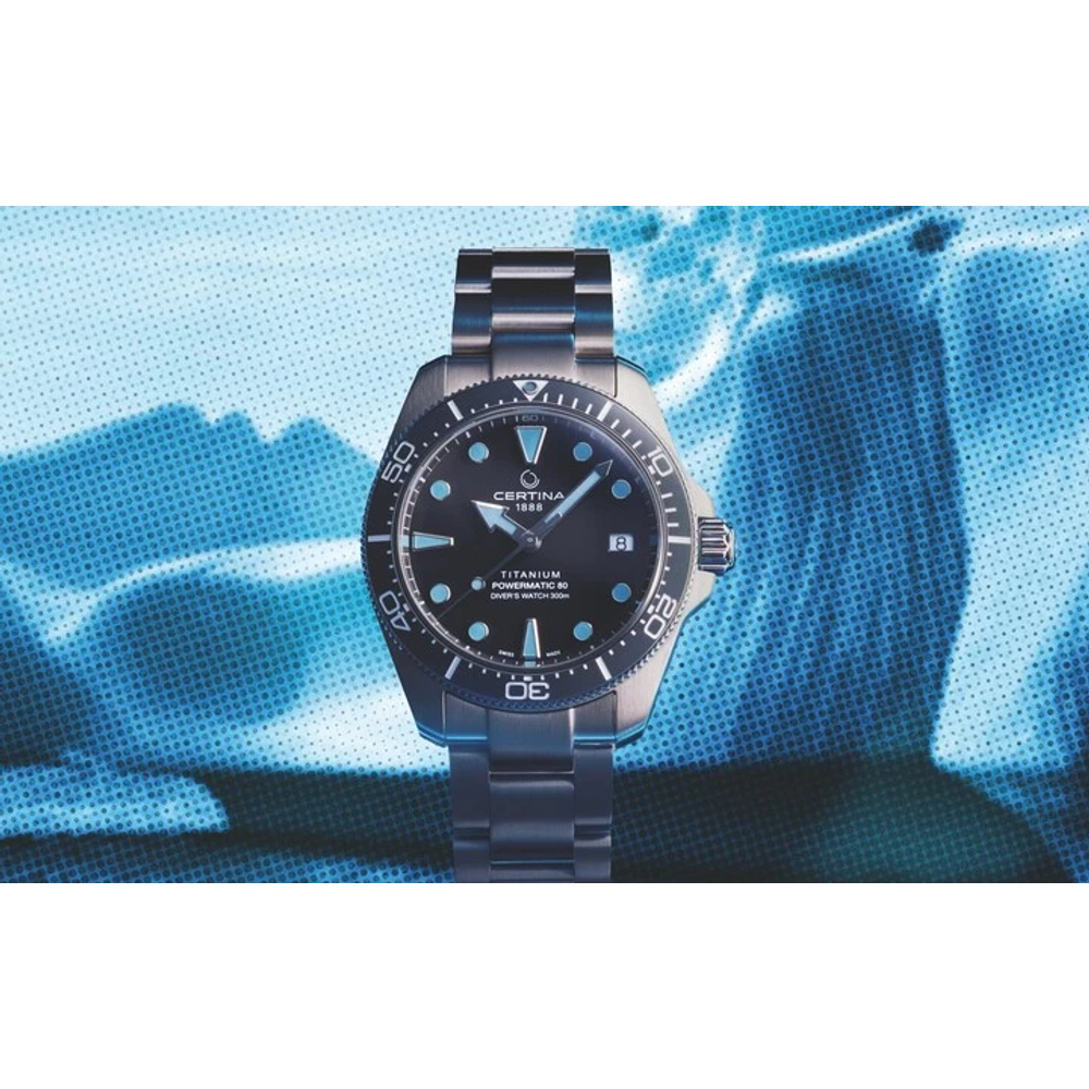 DS Action Diver 38mm Titanium