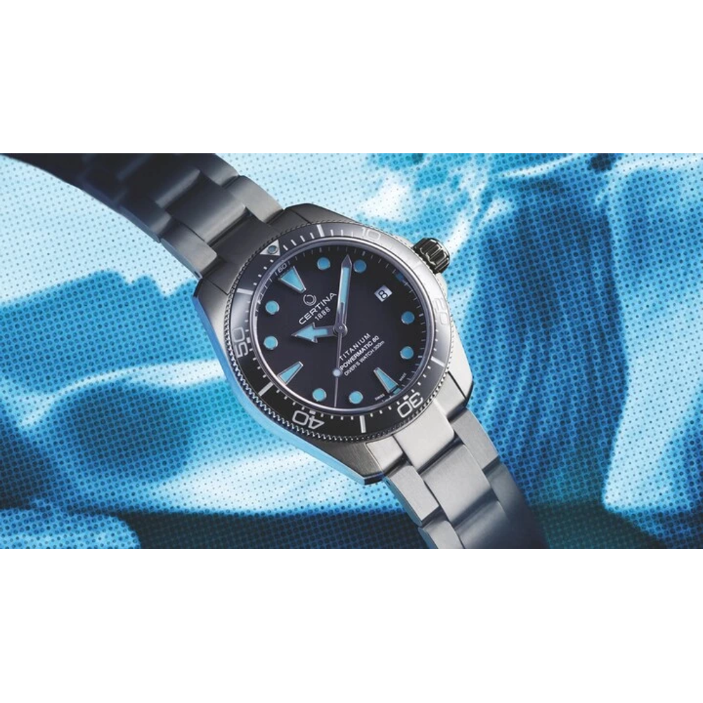 DS Action Diver 38mm Titanium