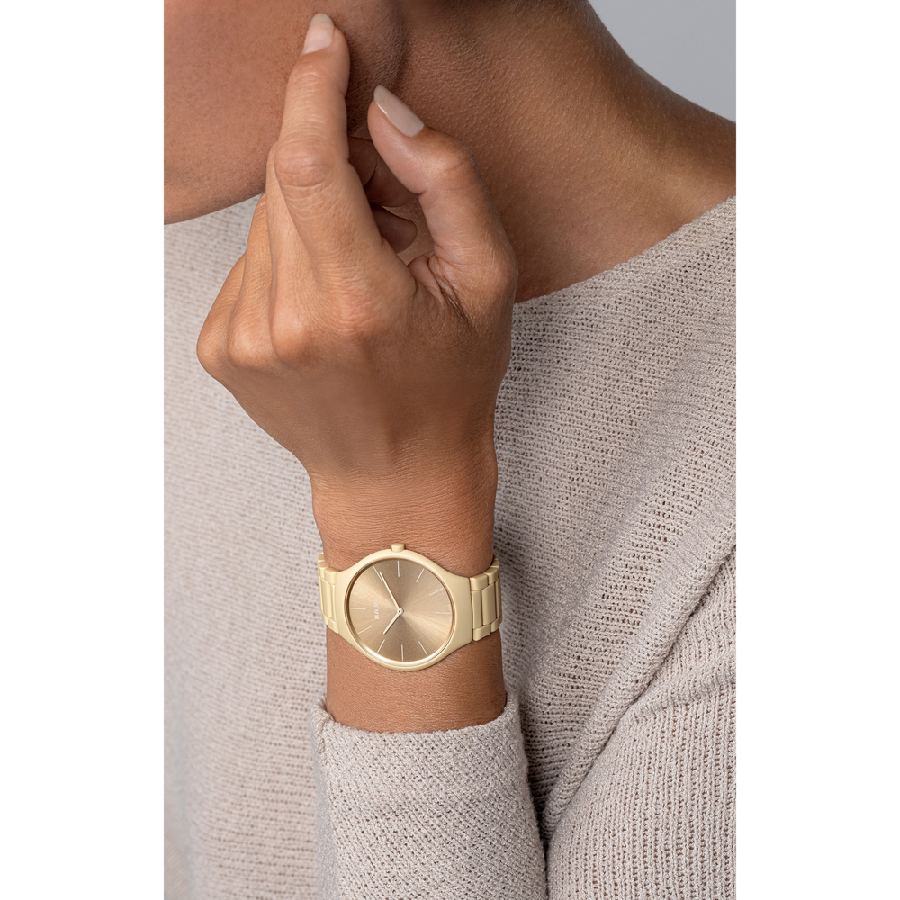 True Round Thinline Les Couleurs™ Le Corbusier Cream white 32001