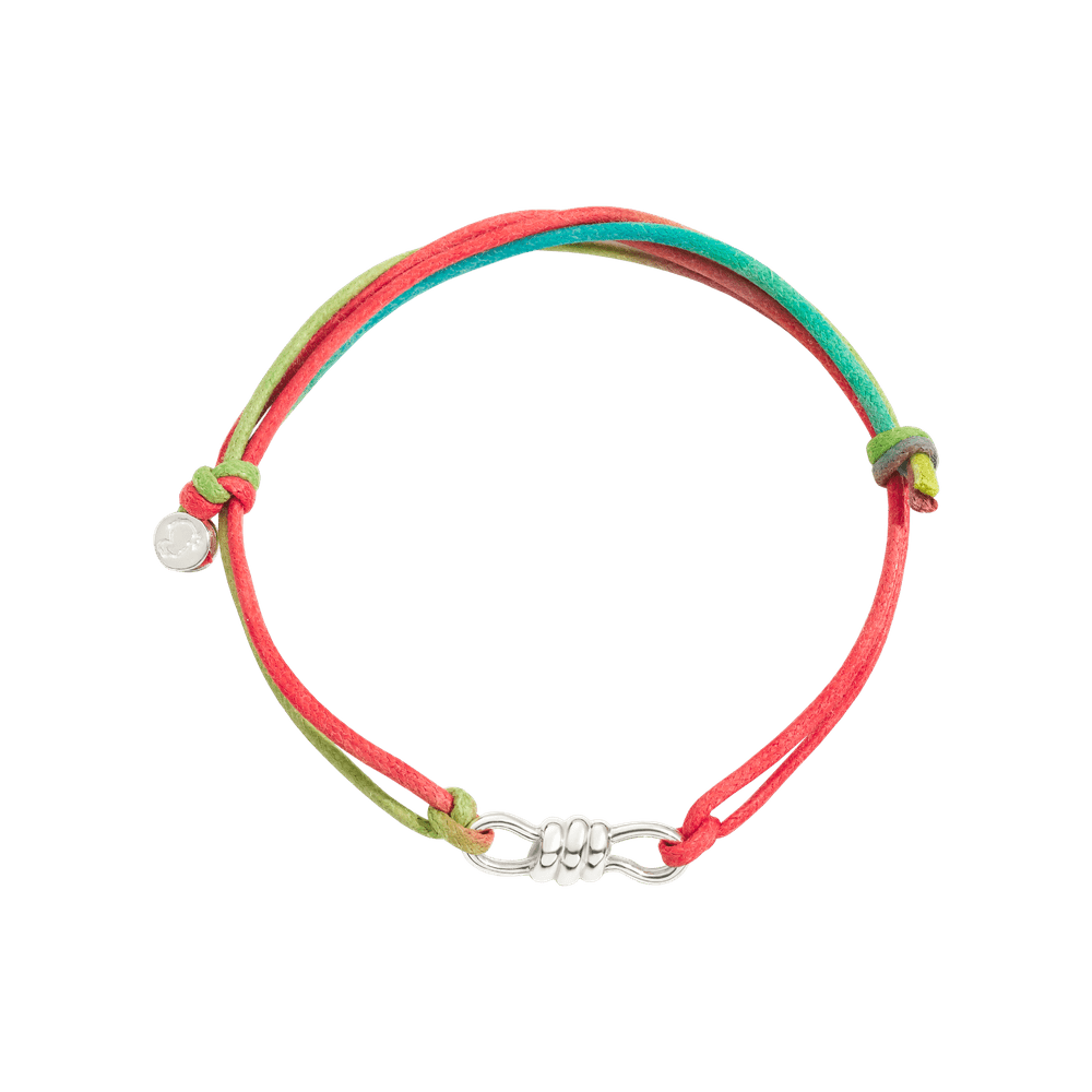 DoDo Jewellery Nodo Bracelet Rainbow DBC0007_KNOTS_000AG