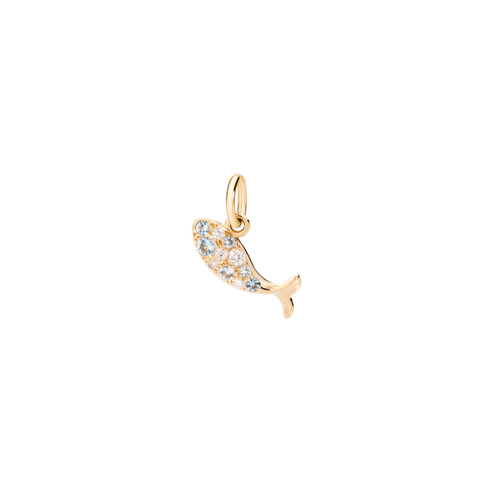 DoDo Jewellery Precious Fish Charm DMC0019_FISH0_BZFOG